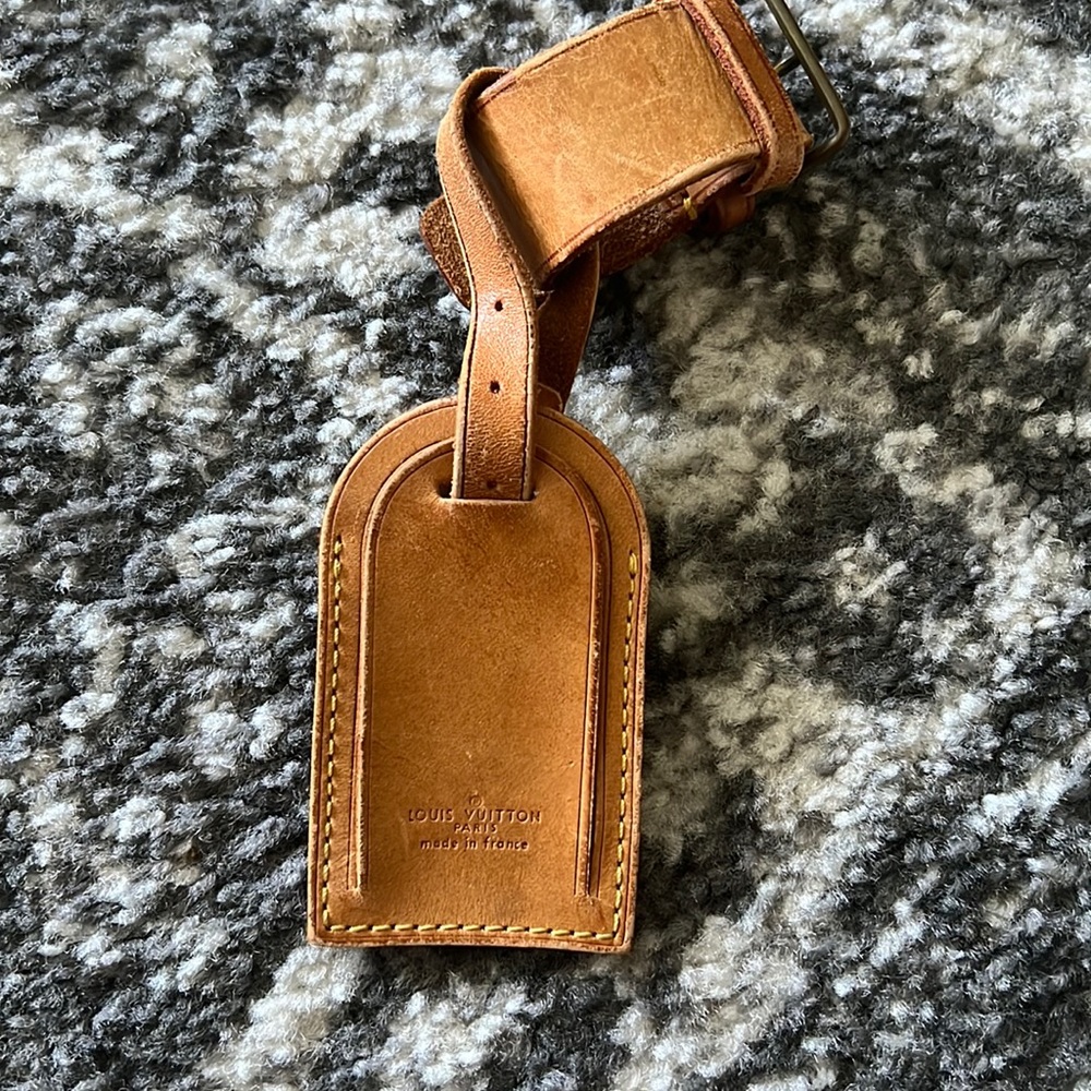Louis Vuitton Luggage Tag